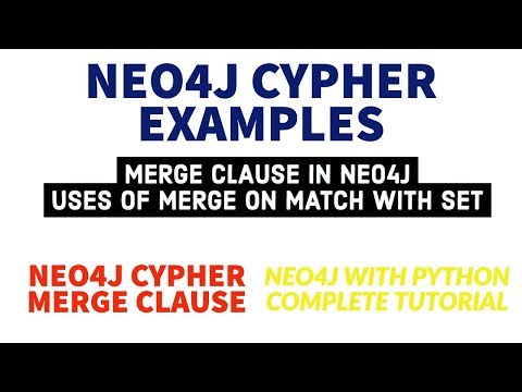 NEO4J|NEO4J TUTORIAL|Neo4j Python|Neo4j GraphDatabase|Merge On Match With Set Property|PART:51