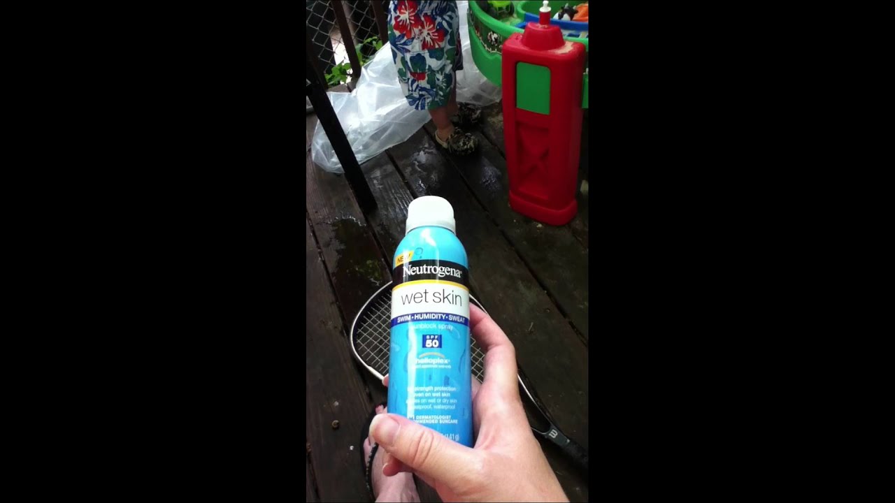 Neutrogena Wet Skin Sunblock Sprays