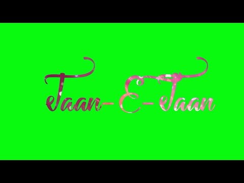 New Green Screen Lyrics || Tere Bin lamha khali sa lagta Hai || Chroma Key Lyrics || By AS Creation