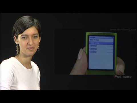 New iPod Nano - How to delete saved sessions from the stopwatch in iPod Nano