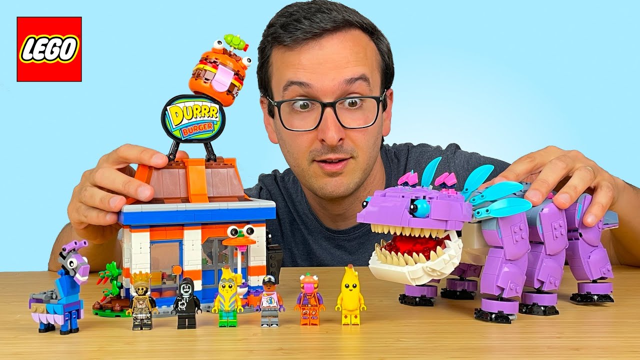 New LEGO Fortnite Sets! (REVIEW)