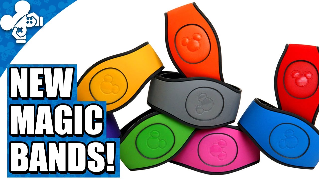 New Magic Bands at Disney World!