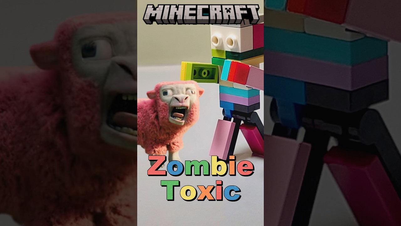 NEW MOB! Zombie Toxic – LEGO Minecraft Evolution