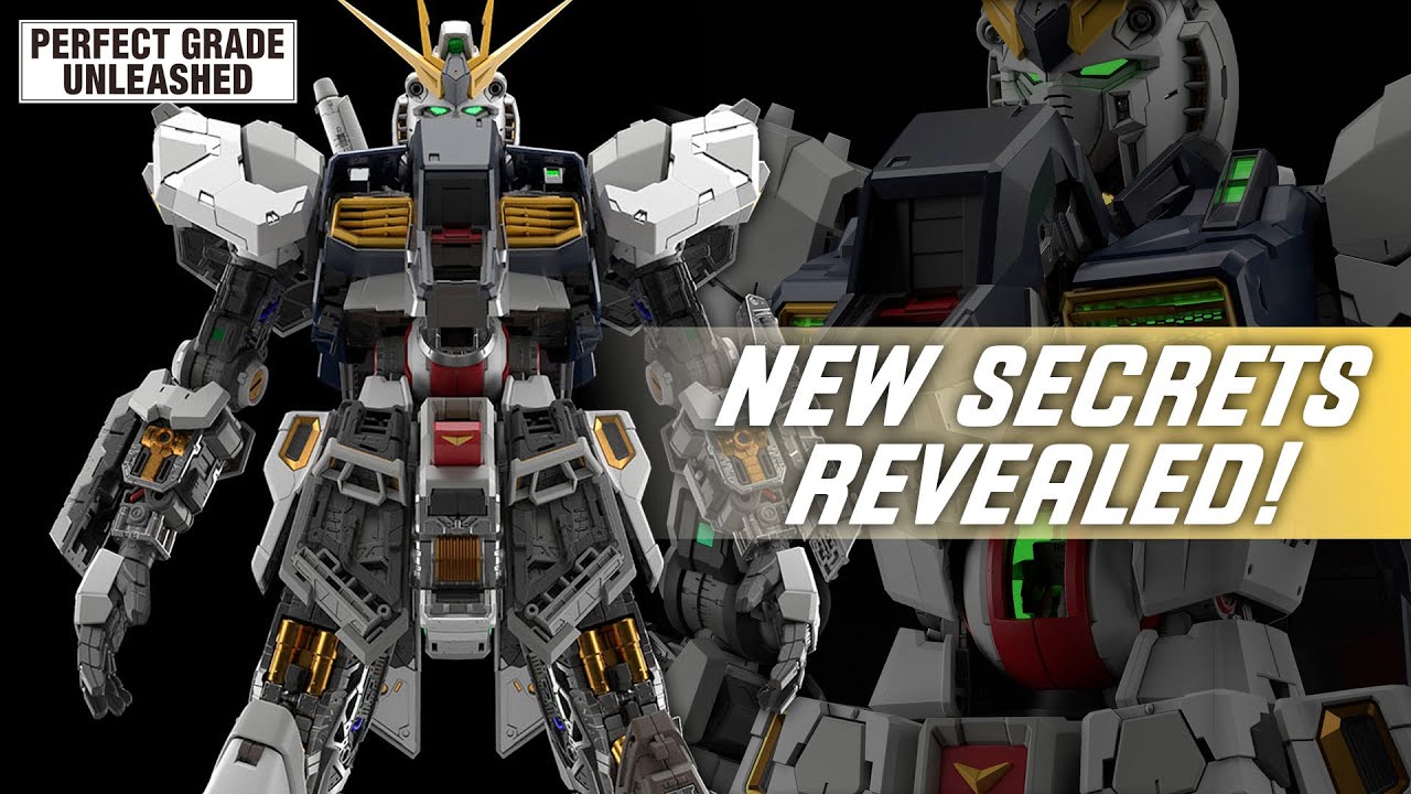 New News on the PGU Nu! - Bandai Reveals MORE Info for Next Perfect Grade!