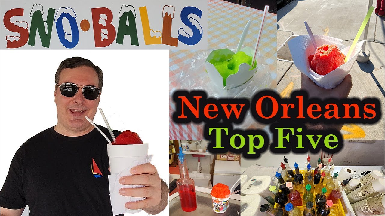 New Orleans Travel Vlog: Top 5 New Orleans Best Snowballs