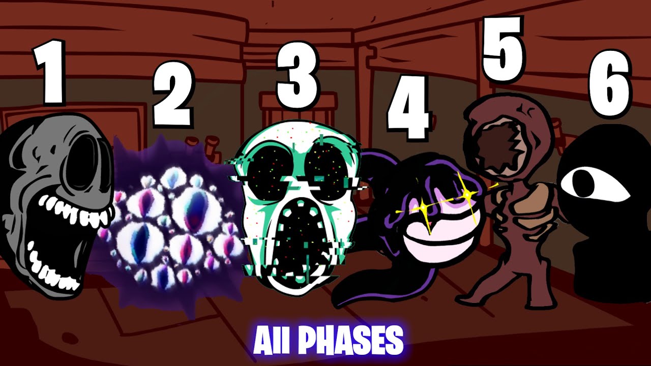 NEW Roblox Doors ALL PHASES - Friday Night Funkin' (Roblox Doors)