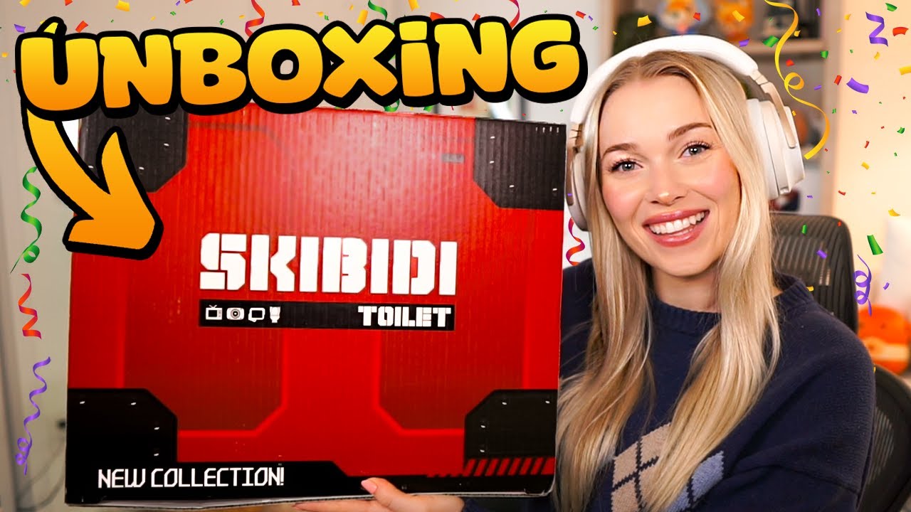 *NEW* Skibidi Toilet MYSTERY Unboxing?! EXCLUSIVE SKIBIDI BOX!!