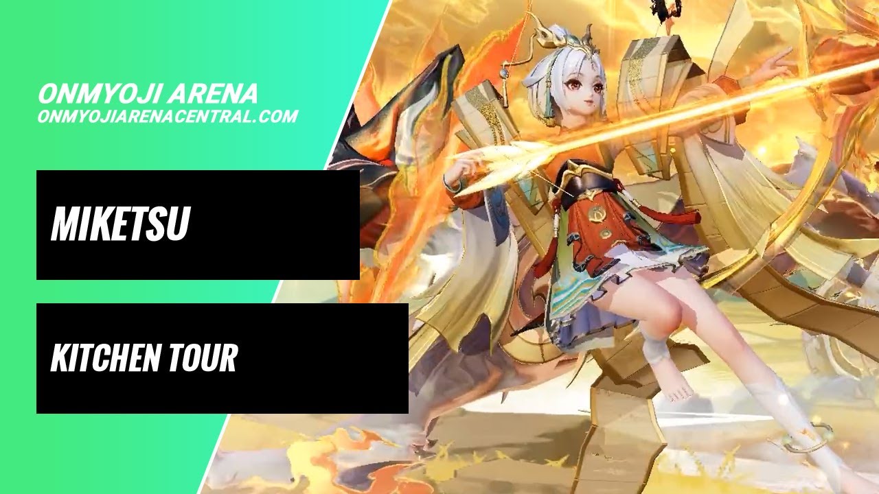 New Skin Miketsu Kitchen Tour Trailer | Onmyoji Arena Central