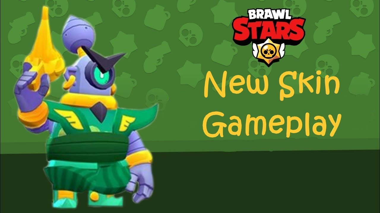 New Skin Rico Gameplay (Gem Grab) Brawl Stars