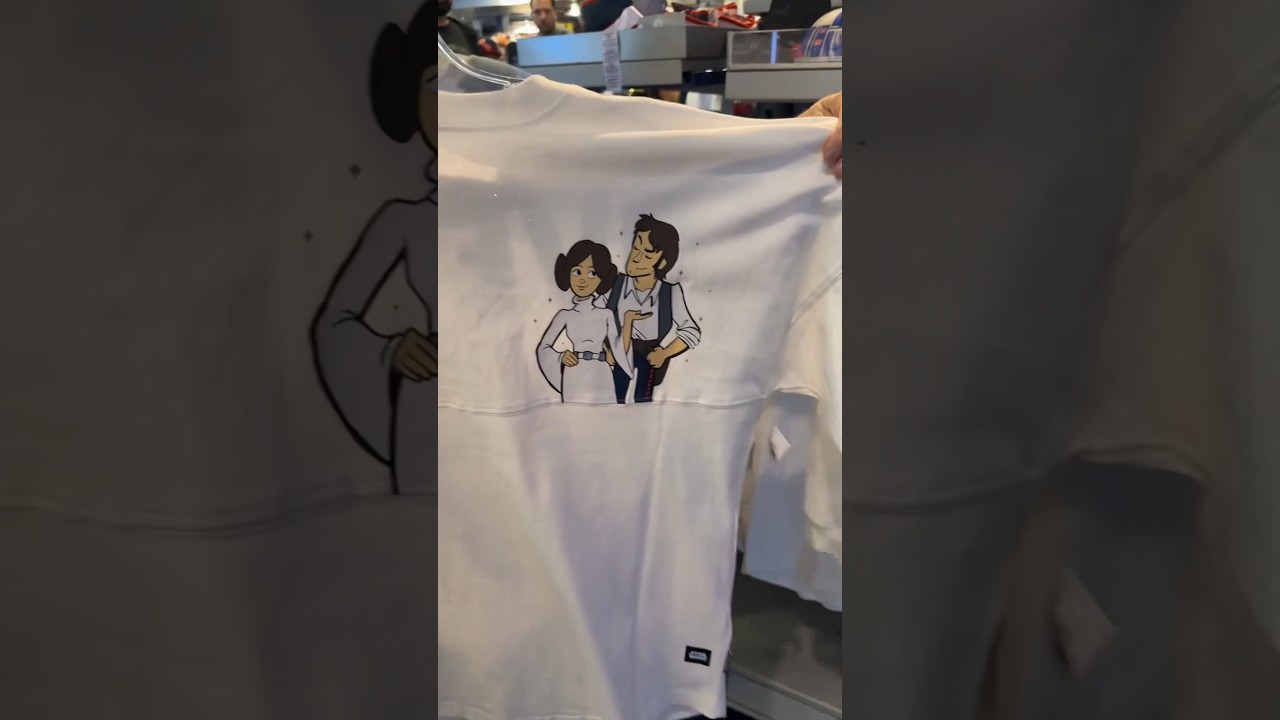 New Star Wars Couple Matching Spirit Jerseys Merch at Disneyland
