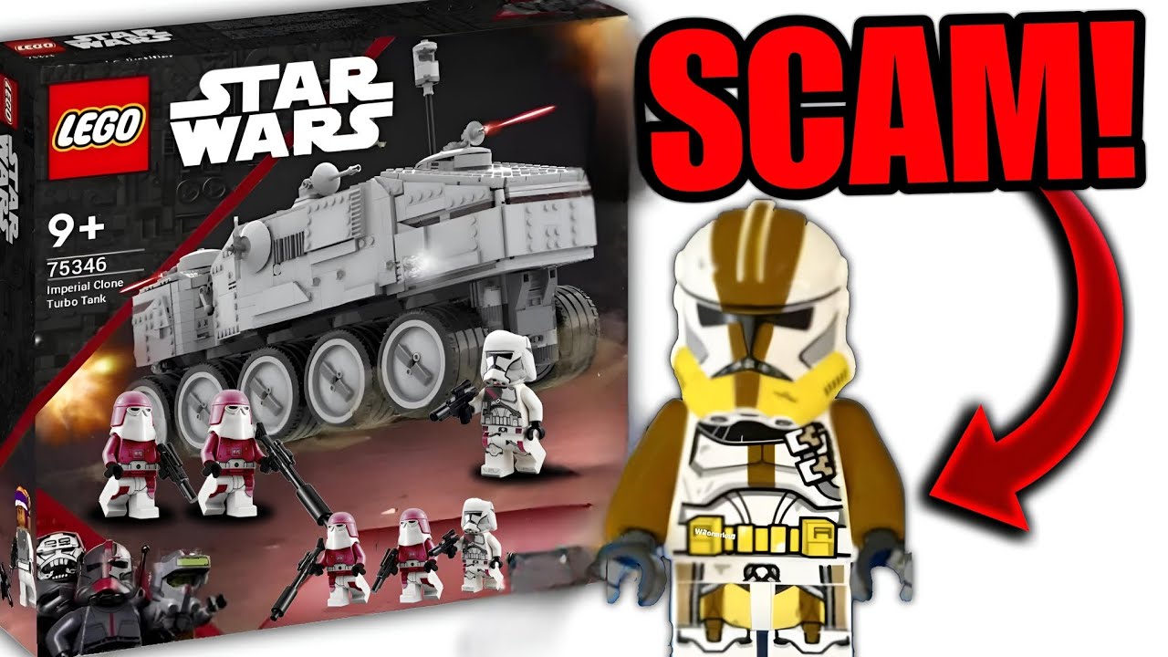NEW SUMMER 2025 LEGO TURBO TANK AND COMMANDER BLY LEAKED! (It's bad) 🙏😭