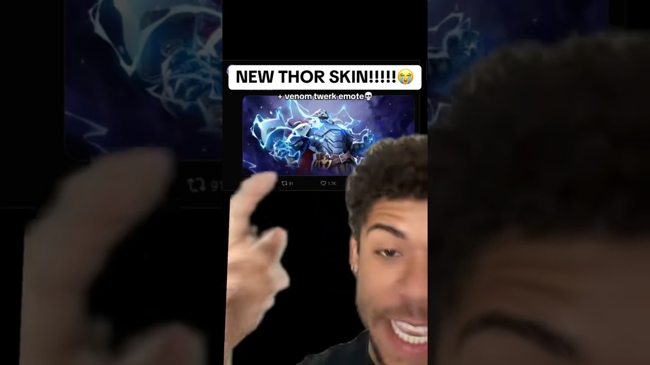 New Thor Skin!!! + Venon Twerk Emote 😭⚡️#marvelrivals #marvel