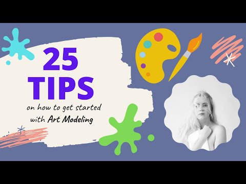 NEW TO ART MODELING? Here are some tips on how to get started as an Art Model!