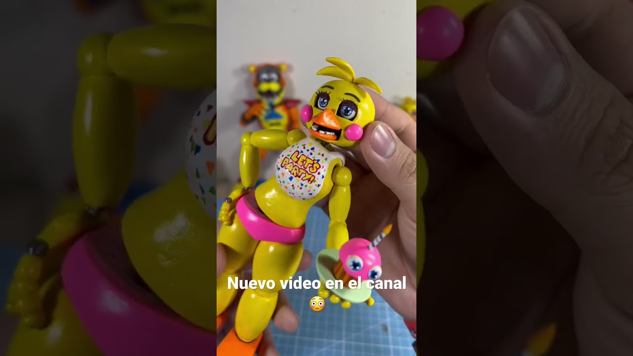 New toy chica😳 #toychica #fnaf2 #animatronics