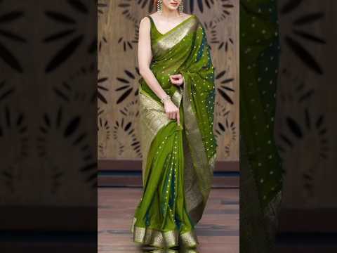 ✨♥️New Trendy Party Wear Saree Design 2025 | ✨Beautiful Saree Design✨#youtube