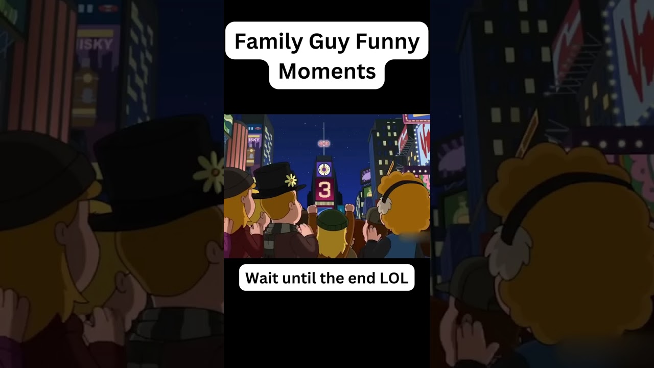 New Years Facesitting Challenge #shorts #familyguy #viral