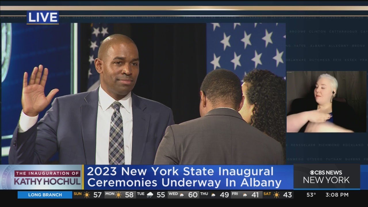New York Lt. Gov. Antonio Delgado sworn in