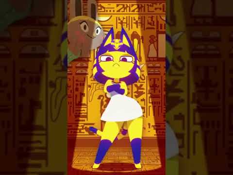 NEW Zone Ankha dancing | Egyptian cat dancing | Yellow cat dancing | Анкха танцует | Кошка танцует