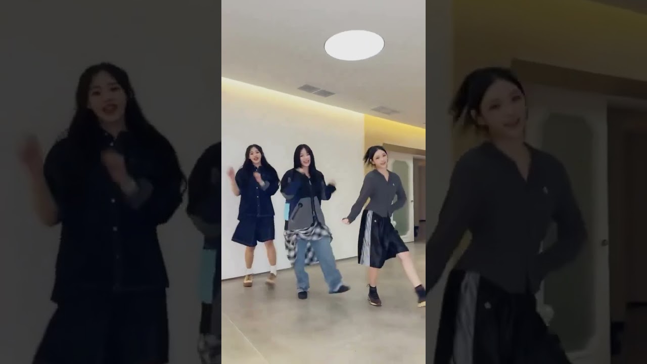 Newjeans and IU holssi challenge