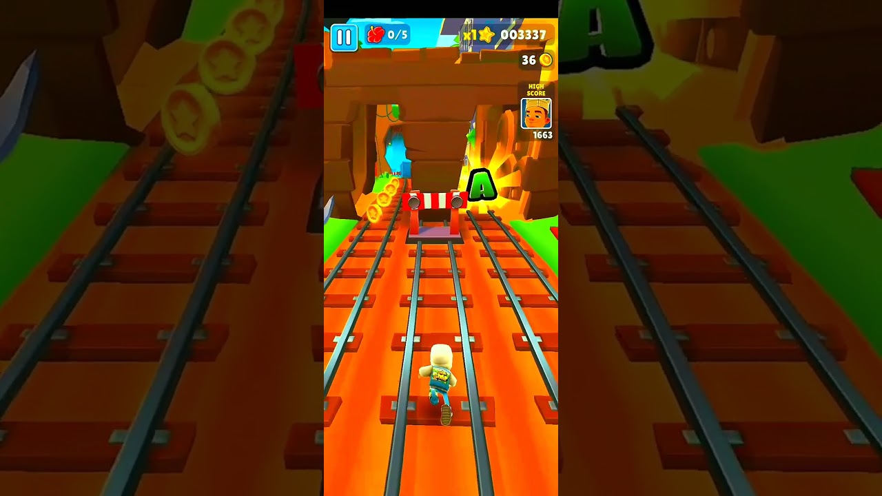 Next Letter💬 #subwaysurfers #games
