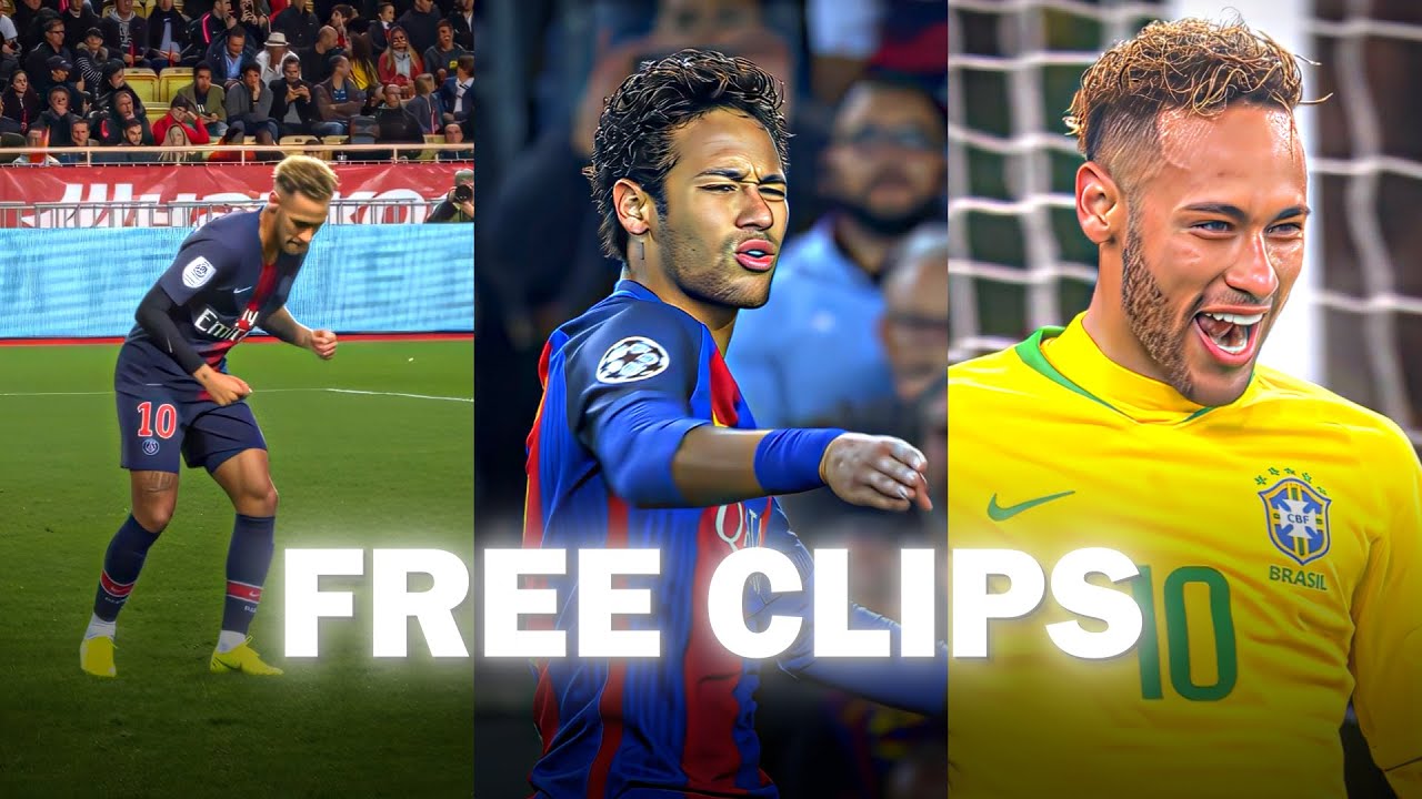 NEYMAR JR FREE CLIPS | 4K UPSCALED | NO WATERMARK
