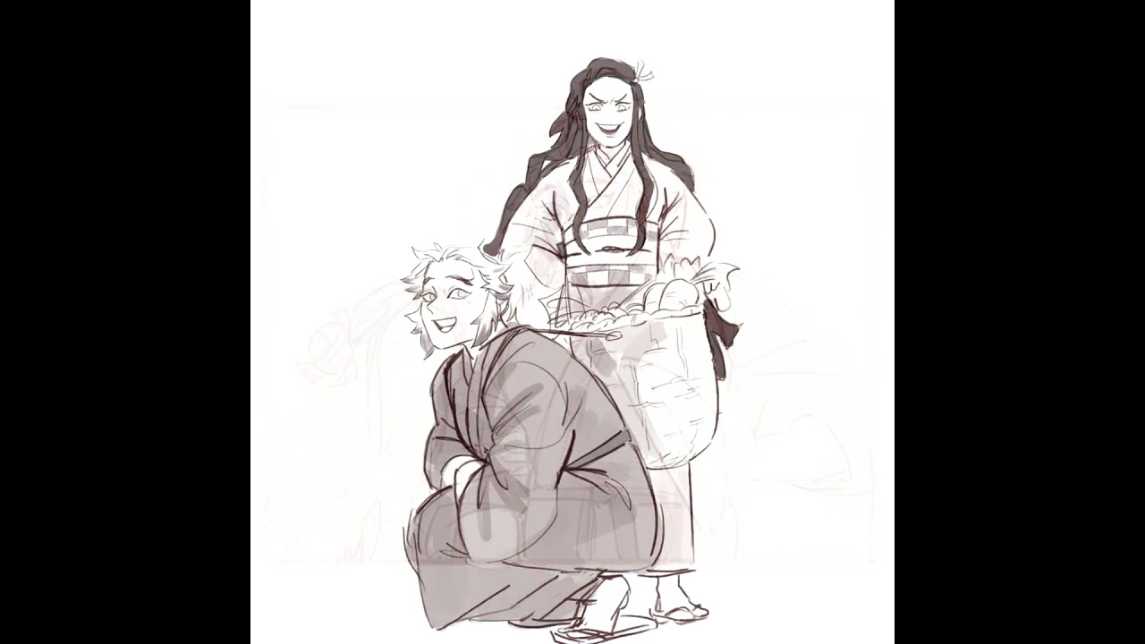 Nezuko And Senjuro Rengoku Being Cute ❤️ Demon Slayer Funny COMIC DUB Wholesome Comic Dubs #shorts