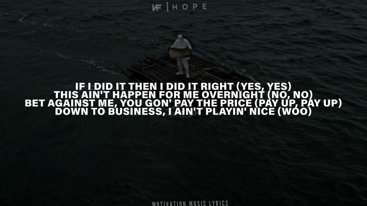 NF - Suffice Lyrics