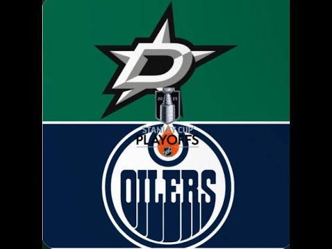 NHL Stanley Cup Playoffs | Edmonton Oilers at Dallas Stars | West Final; Game 5 | Radio PxP