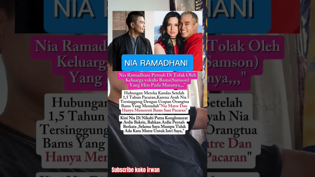 ‼️NIA RAMADHANI PERNAH DI TOLAK KELUARGA BAMS