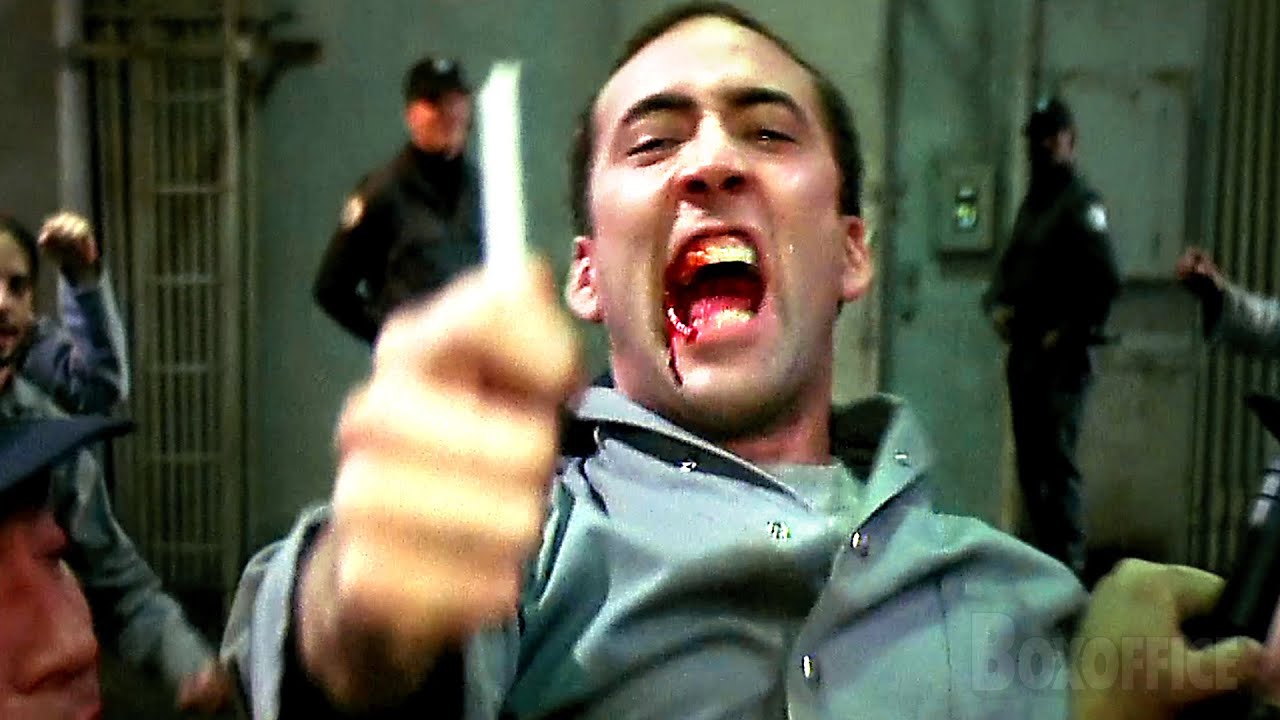 Nic Cage's intense prison escape | Face/Off | CLIP