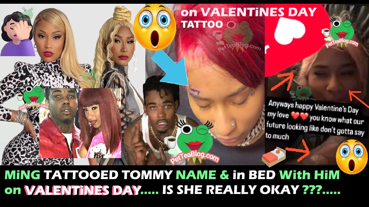 Nicki Minaj Sister is Dating Cardi B Ex Boyfriend Tommy & she Got him Tatted, Video in BED together😲
