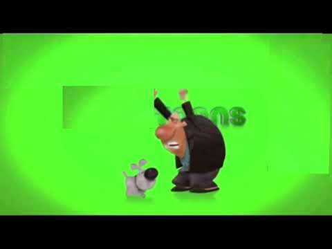 Nicktoons UK G-Daddy Ident - Green Screen