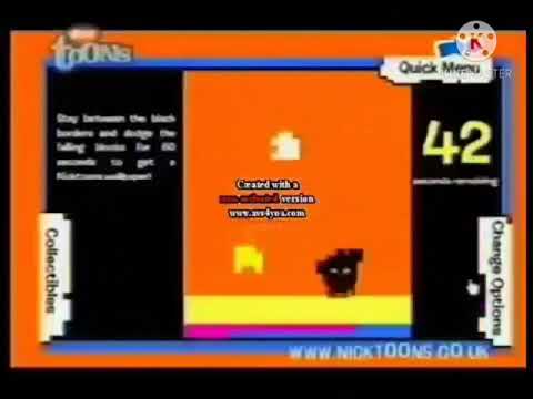 Nicktoons UK Website Commercial (2004-2005)