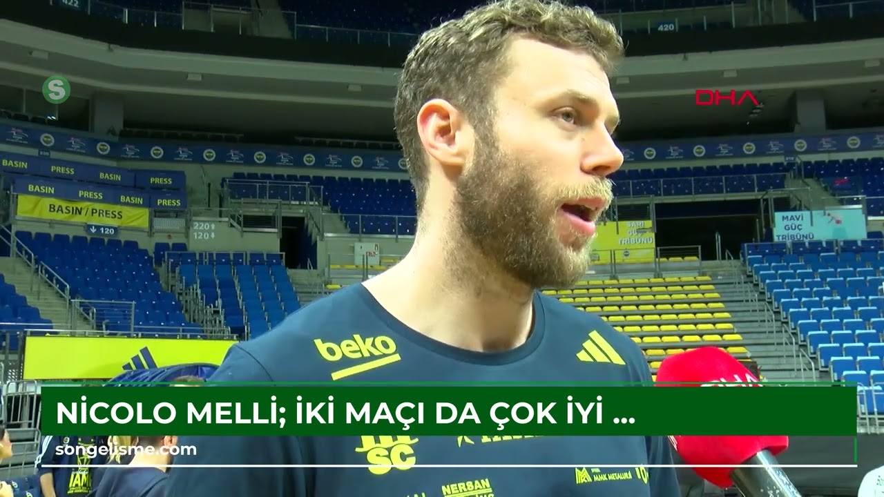 Nicolo Melli: İki maçı da çok iyi oynayarak istediğimizi almış olduk