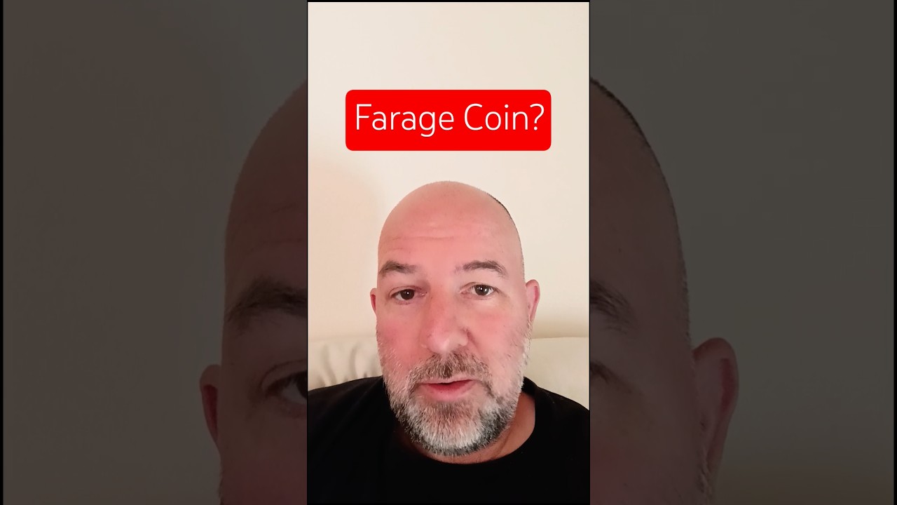 Nigel Farage's Bitcoin? #ukpolitics #reformuk #farage