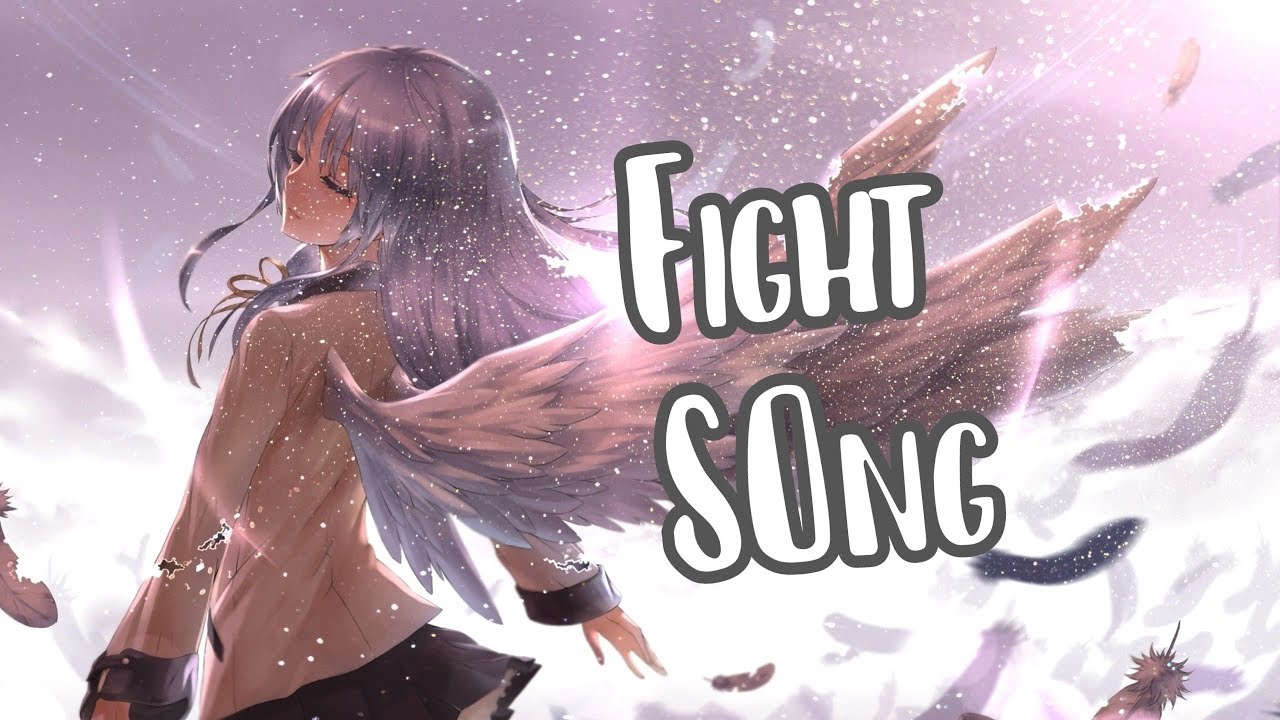 Nightcore - Fight Song (Piano Cover) - {Lyrics}