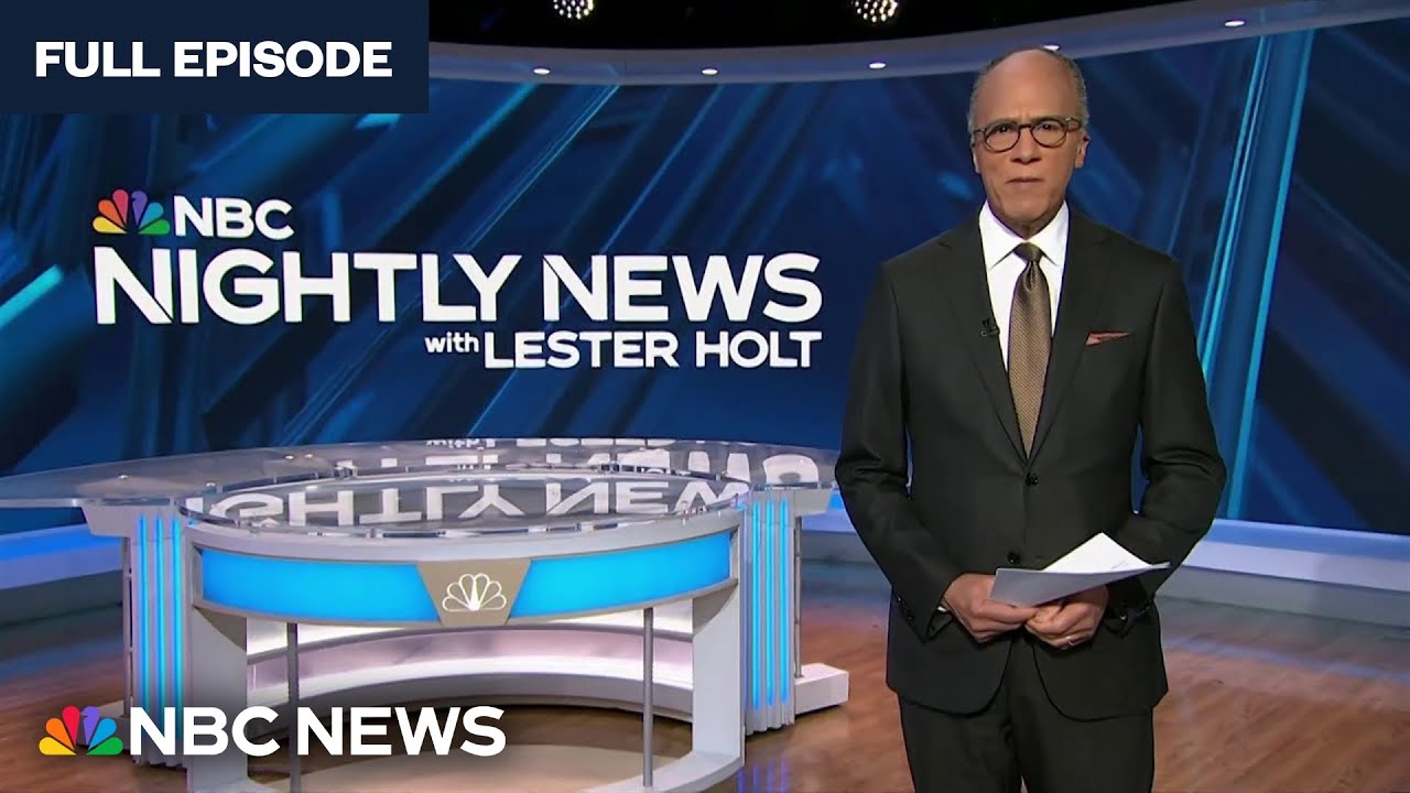 Nightly News Full Broadcast - May 8
