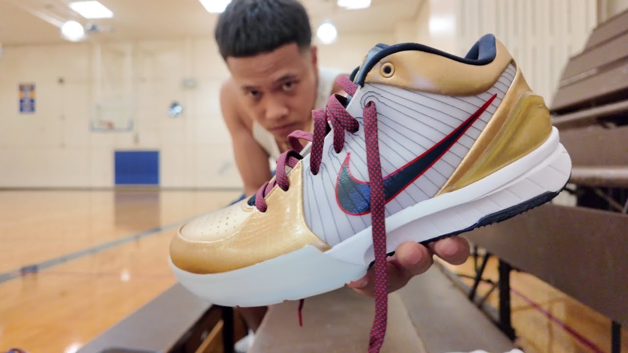 NIKE KOBE 4 PROTRO GOLD MEDAL 2024 🥇
