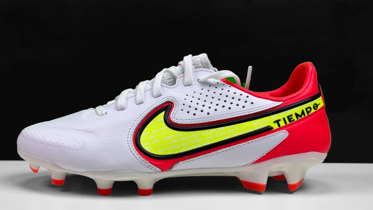 Nike Tiempo Legend 9 Pro FG Motivation - White/Volt/Bright Crimson