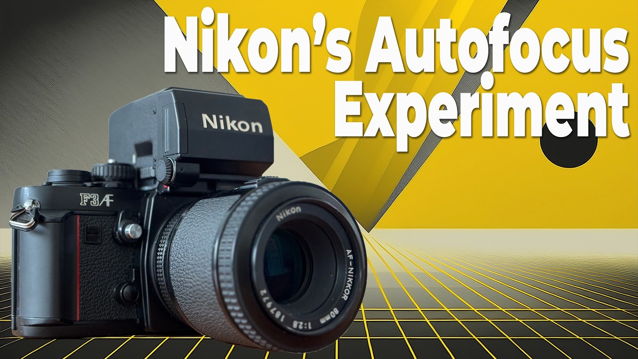 Nikon F3AF: A Forgotten Autofocus Pioneer