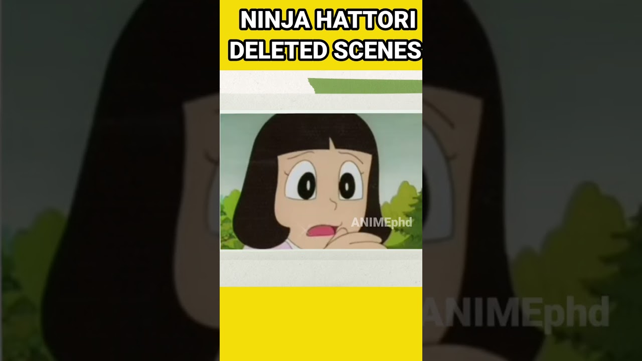 Ninja hattori DELETED scenes 😱 #ninjahattori #shorts