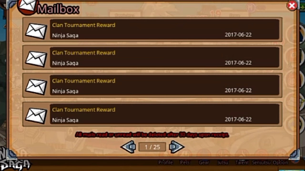 Ninja saga s84 rewards