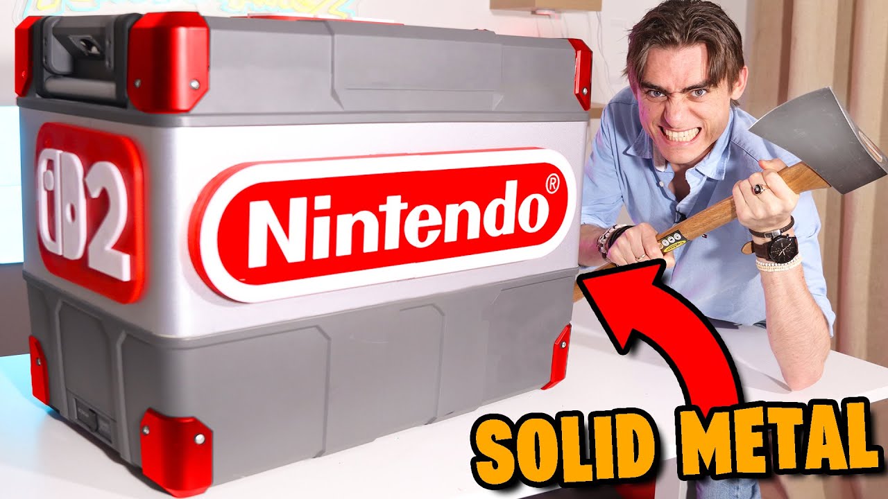 NINTENDO SENT ME AN UNBREAKABLE MYSTERY BOX...