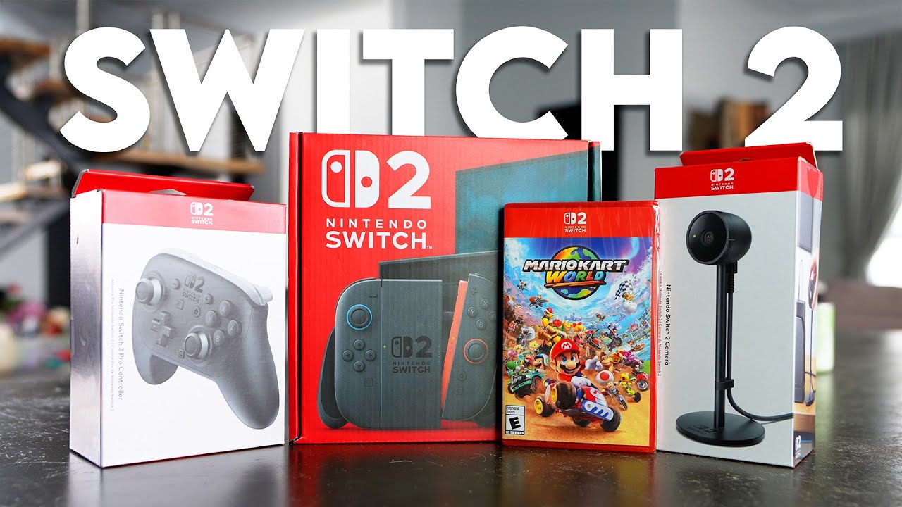 Nintendo Switch 2 Unboxing
