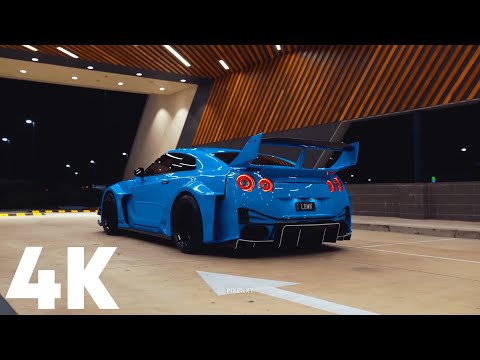Nissan GTR r35 (4K) Cinematic clips
