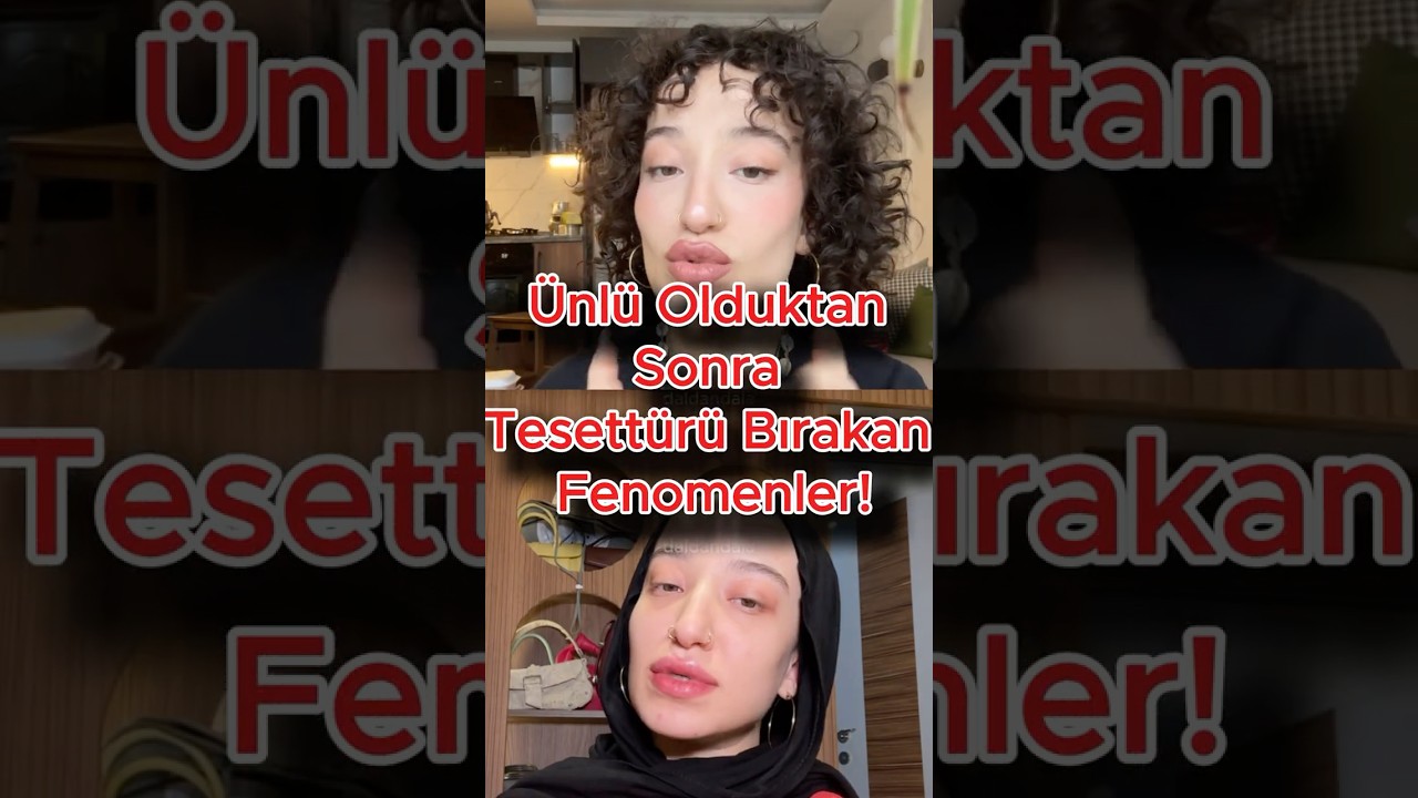 Ünlü Olduktan Sonra Tesettürü Bırakan Fenomenler!