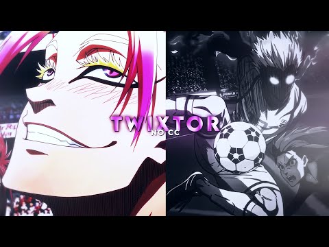 (NO CC) Ryusei Shidou Season 2 4k 60fps Twixtor Clips For Editing (Blue Lock)