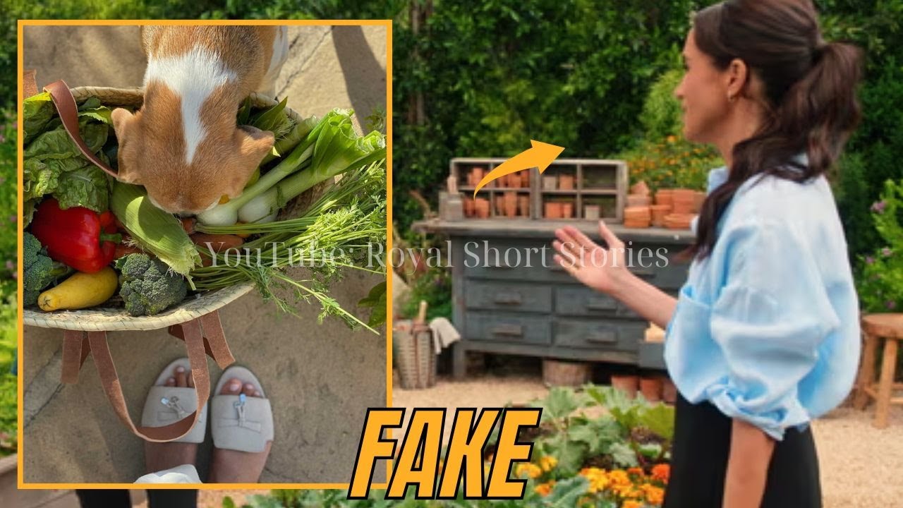 NO DIRT?! Meghan Markle Mocked for FAKING Garden Haul - It’s Just Whole Foods
