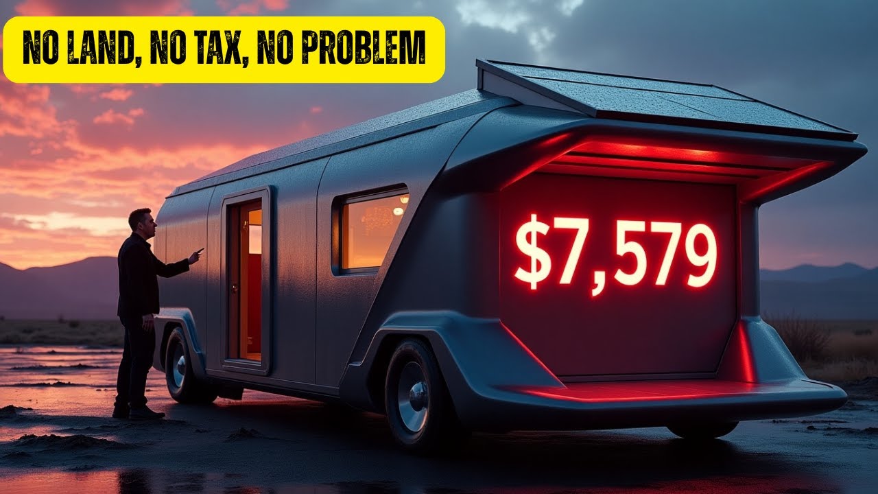 No Land, No Tax, No Problem: Tesla's $7,579 Tiny House Explained