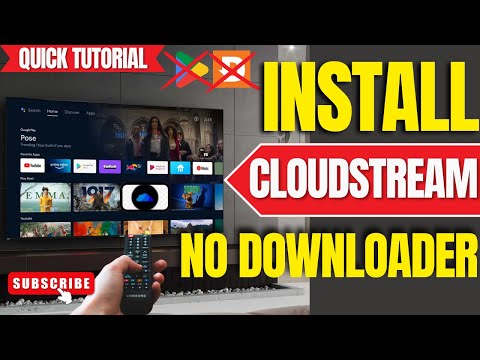 No Play Store? How to Install CloudStream App on Android TV in 2025 — Fast & Easy Guide!